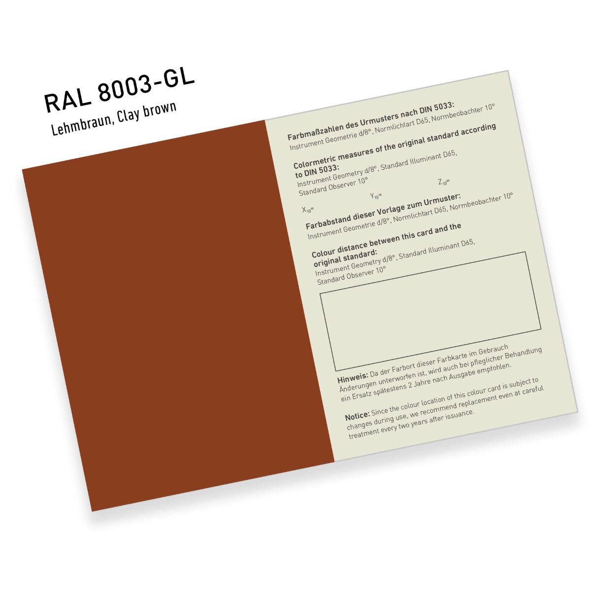 RAL 841-GL Standard